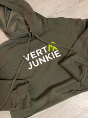 Vert Junkie Cropped Sweatshirt